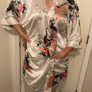 NEW Silky Kimono Robe